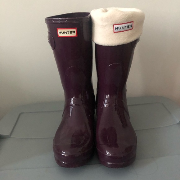 poshmark hunter rain boots